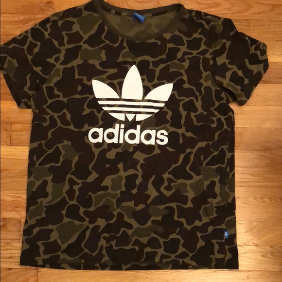 Adidas camo t-shirt - Picture 1 of 1